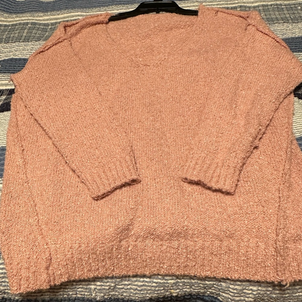 Pink sweater